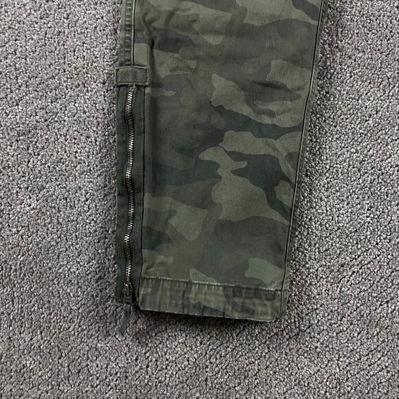 Abercrombie & Fitch Camo Cargo Pants Men's 36 x 32 Rustin Athletic Slim Military - Picture 5 of 14